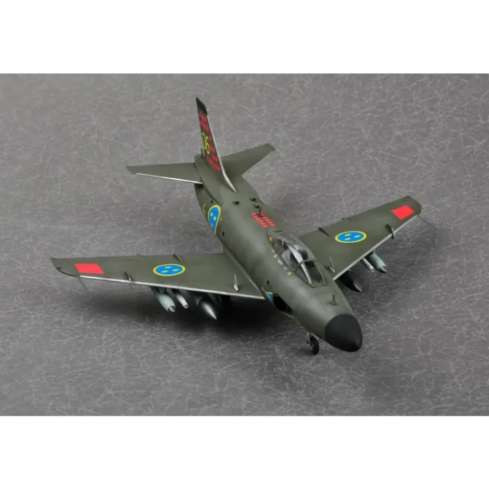 Saab J-32/E Lansen - Byggmodell - 81752 - Hobby Boss - 1:48