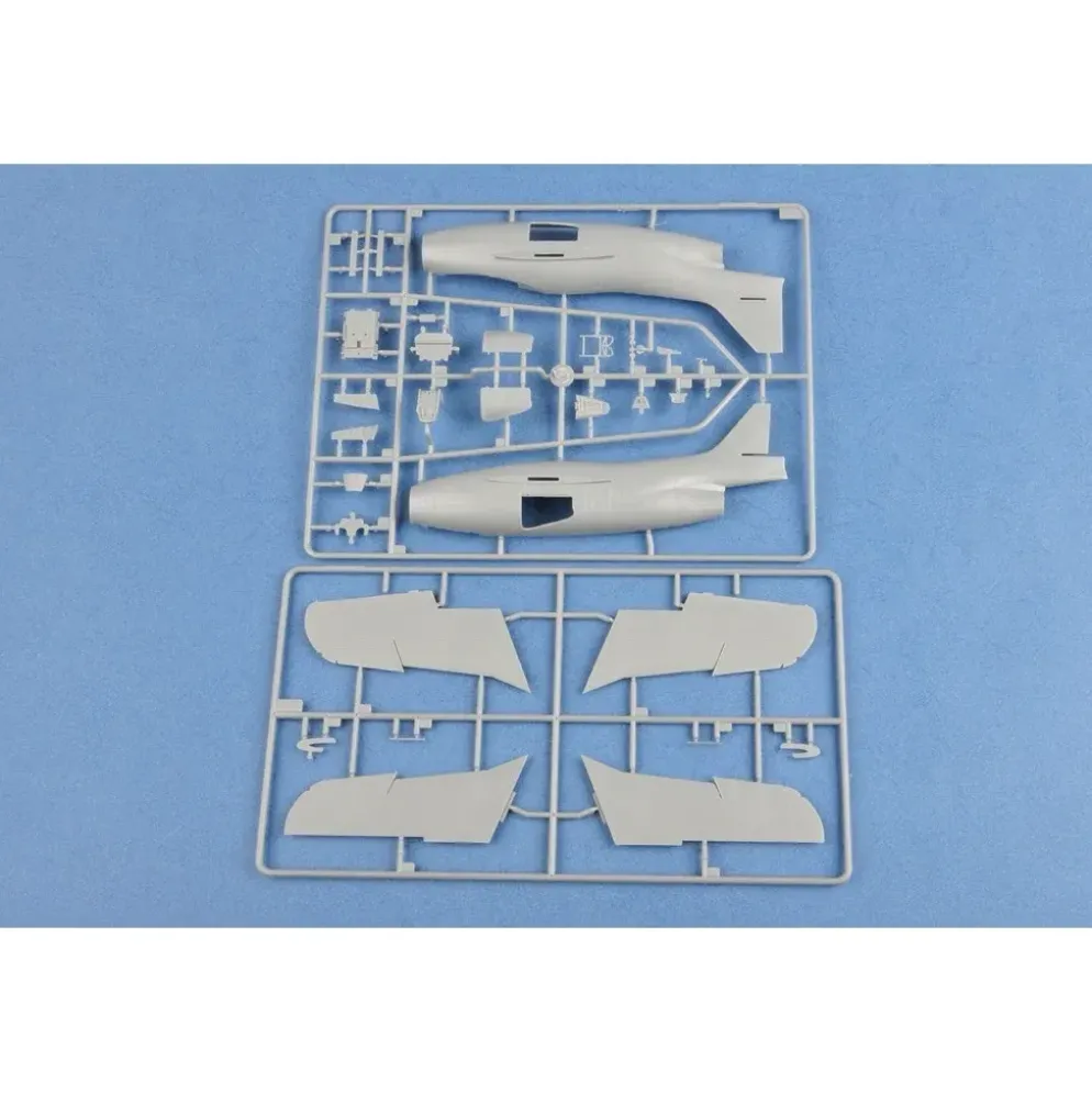 Saab J-29F Tunnan - Byggmodell - 81745 - Hobby Boss - 1:48