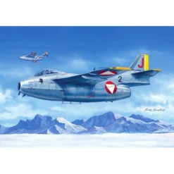 Saab J-29F Tunnan - Byggmodell - 81745 - Hobby Boss - 1:48