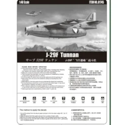 Saab J-29F Tunnan - Byggmodell - 81745 - Hobby Boss - 1:48