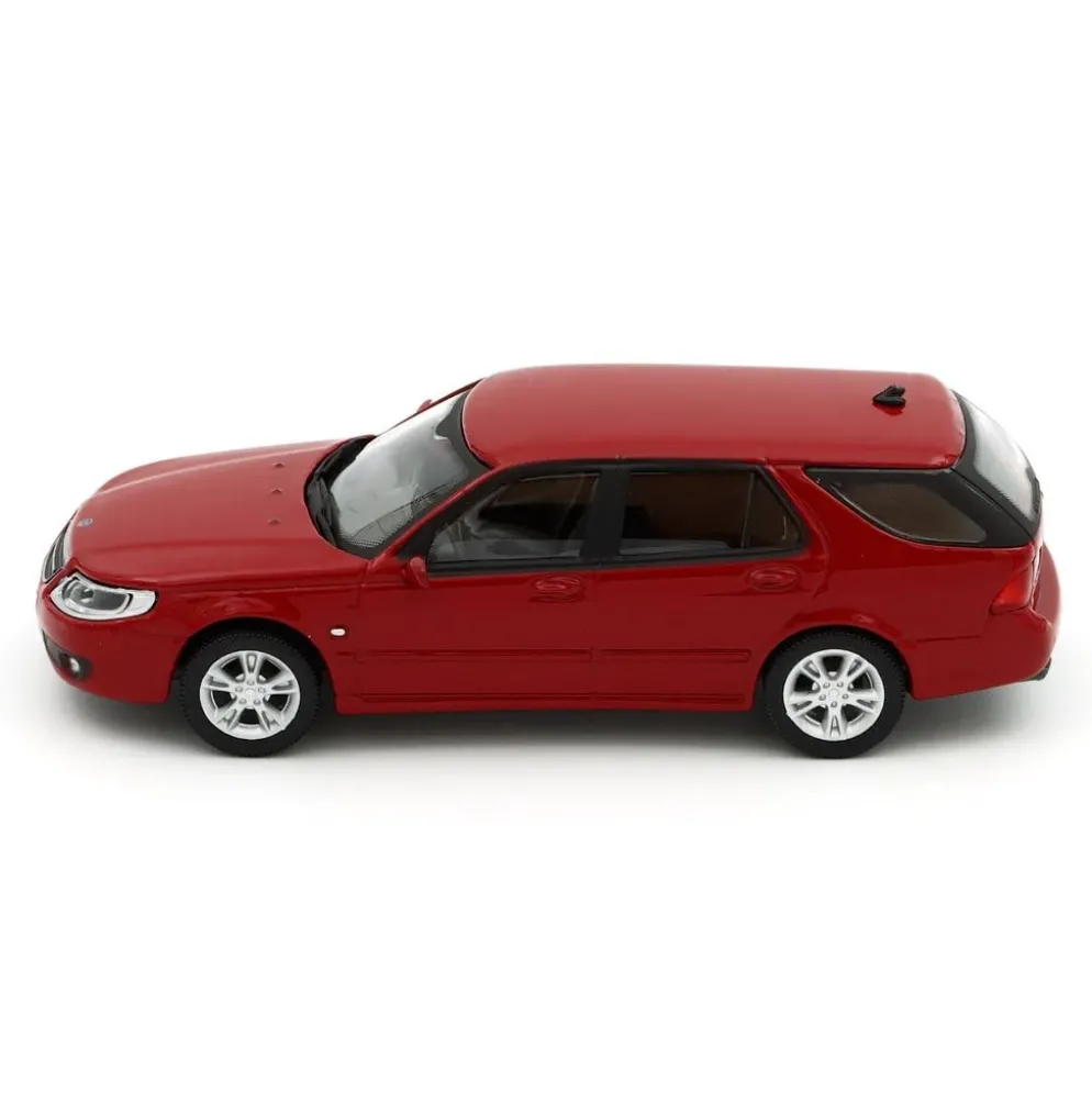 Saab 9-5 Kombi - Röd - Cararama - 1:43