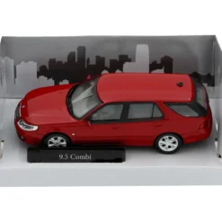 Saab 9-5 Kombi - Röd - Cararama - 1:43