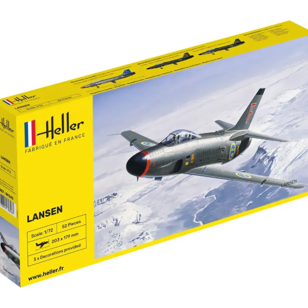 Saab 32 Lansen - 80343 - Heller - 1:72