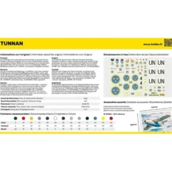 Saab 29 Tunnan - Byggsats inkl Färg - 56260 - Heller - 1:72