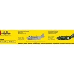 Saab 29 Tunnan - Plastbyggmodell - 80260 - Heller - 1:72