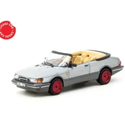 Saab 900 Turbo Convertible - Röd - GLOBAL64 - Tarmac Works