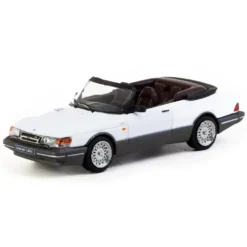 Saab 900 Turbo Convertible - Vit - GLOBAL64 - Tarmac Works