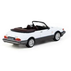 Saab 900 Turbo Convertible - Vit - GLOBAL64 - Tarmac Works