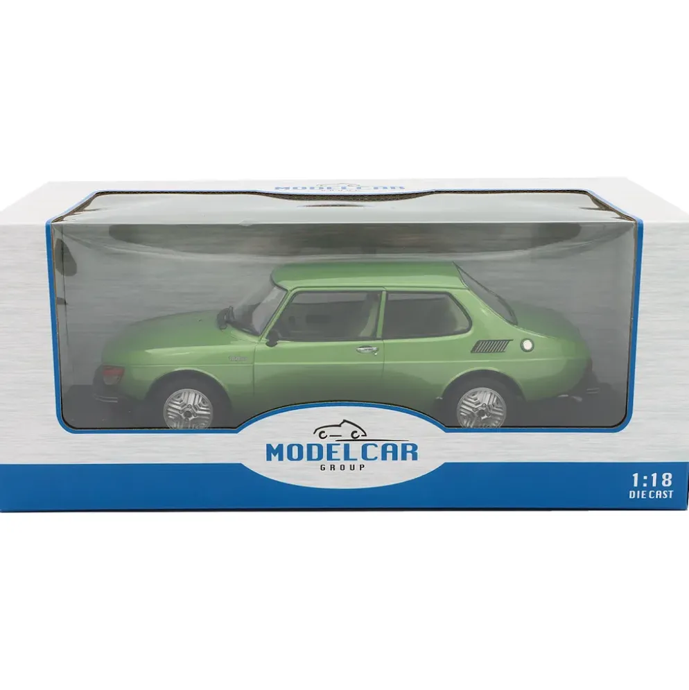 Saab 99 Turbo - Grön metallic - 1977 - Modelcar Group - 1:18
