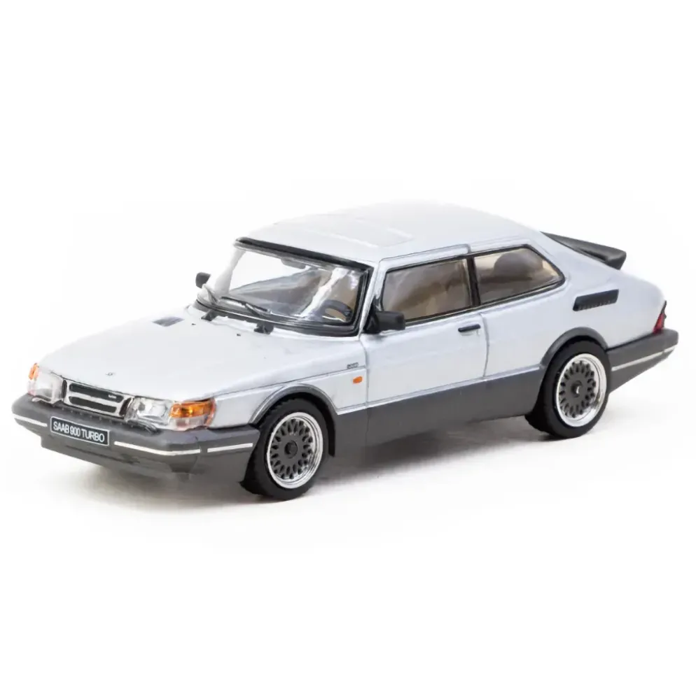 Saab 900 Turbo - Silver - GLOBAL64 - Tarmac Works