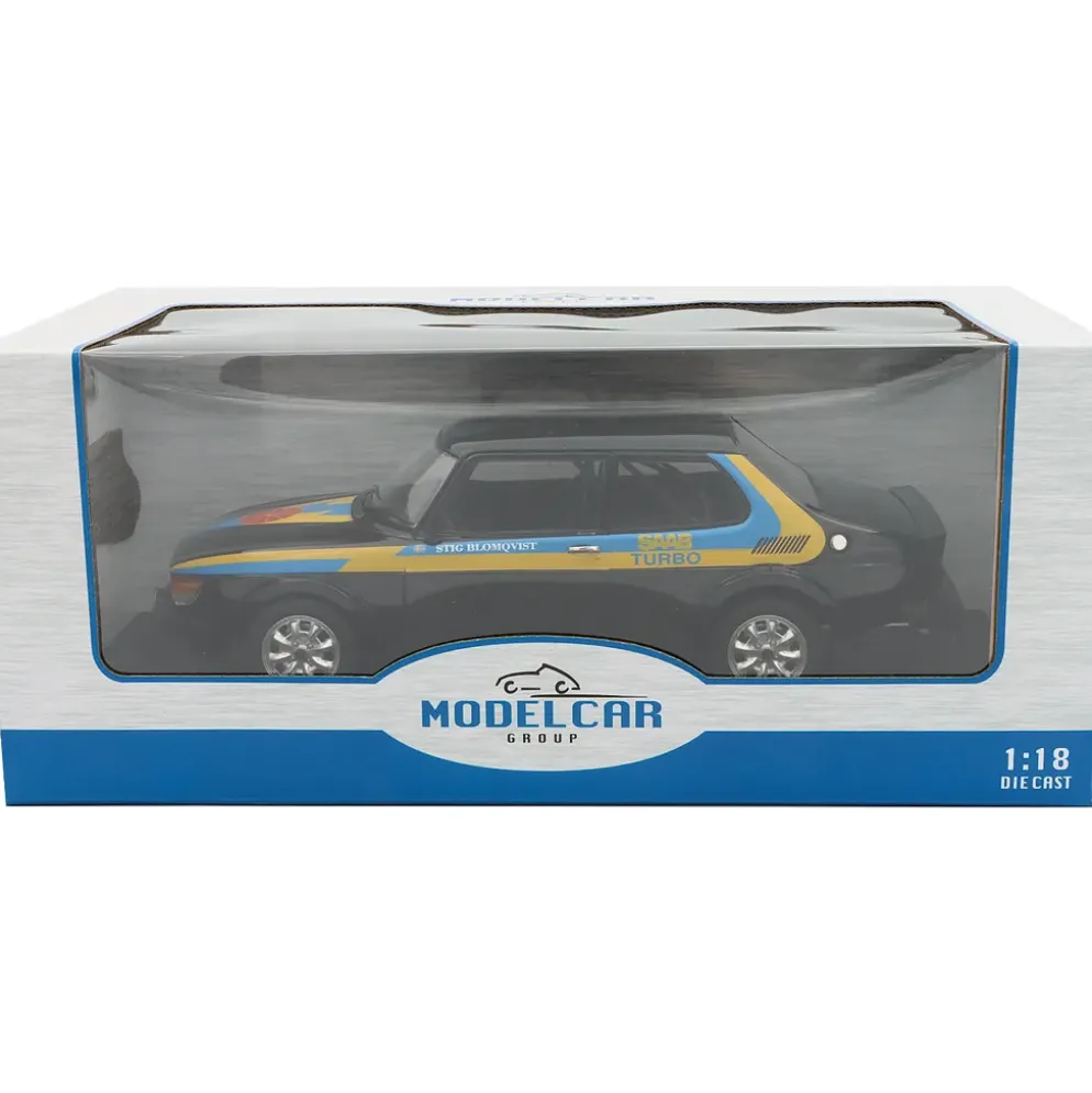 Saab 99 Turbo - Svart - 1977 - Stig Blomqvist - MCG - 1:18
