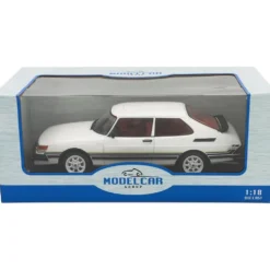 Saab 900 Turbo - Vit - 1981 - Modelcar Group - 1:18