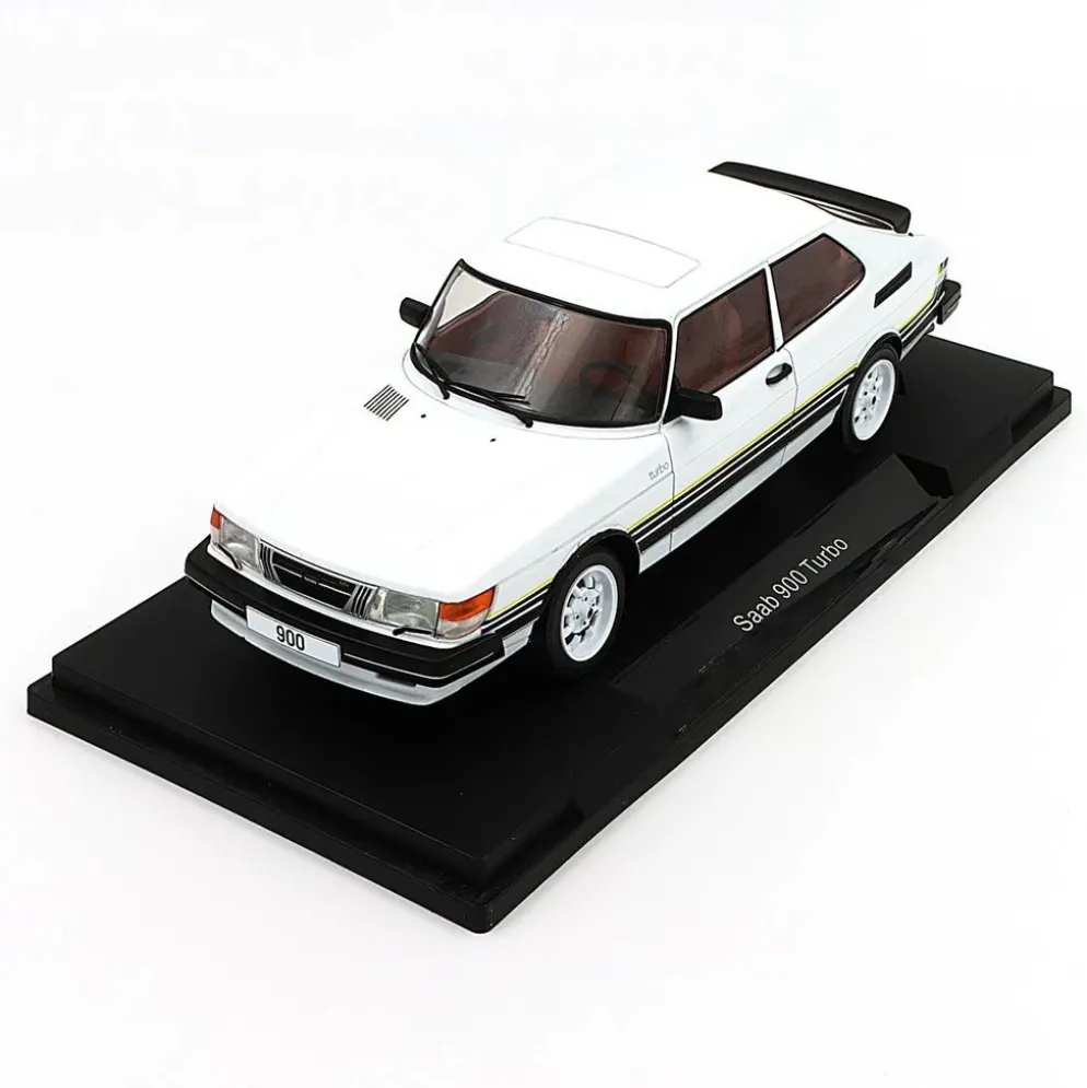 Saab 900 Turbo - Vit - 1981 - Modelcar Group - 1:18