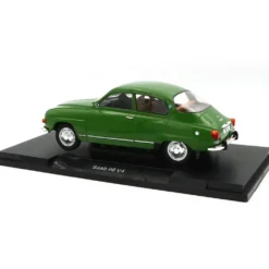 Saab 96 V4 - 1973 - Grön - Modelcar Group - 1:18