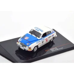 Saab 96 V4 #18 J.Vilkas / J.Soini 1976 - Ixo Models - 1:43