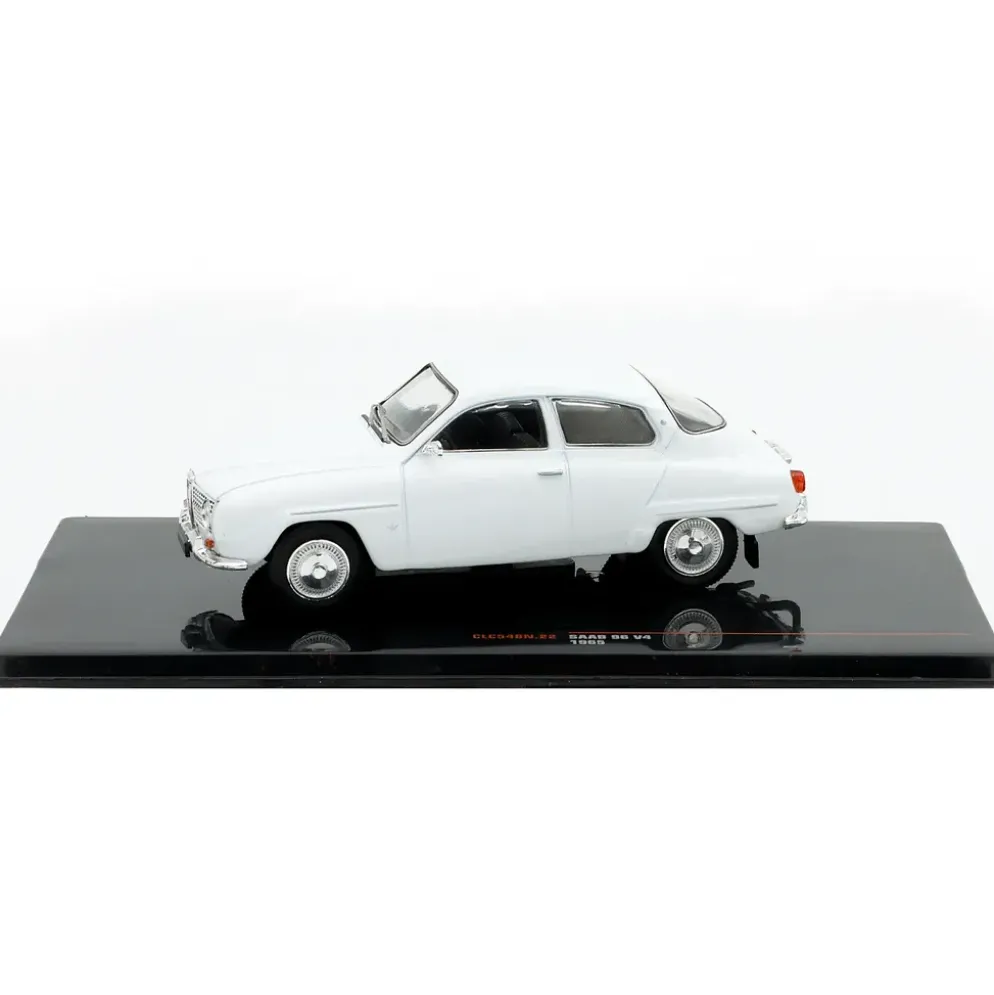 Saab 96 V4 - 1968 - Vit - Ixo Models - 1:43
