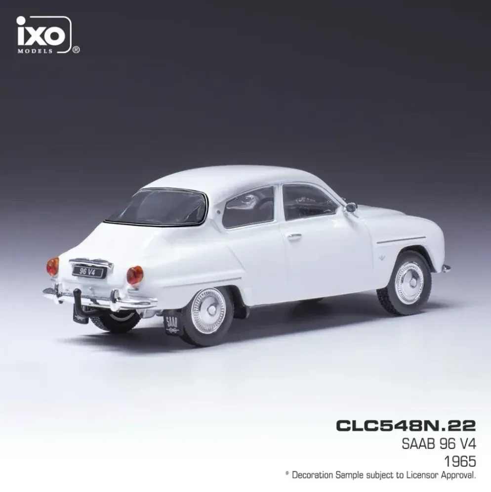 Saab 96 V4 - 1968 - Vit - Ixo Models - 1:43