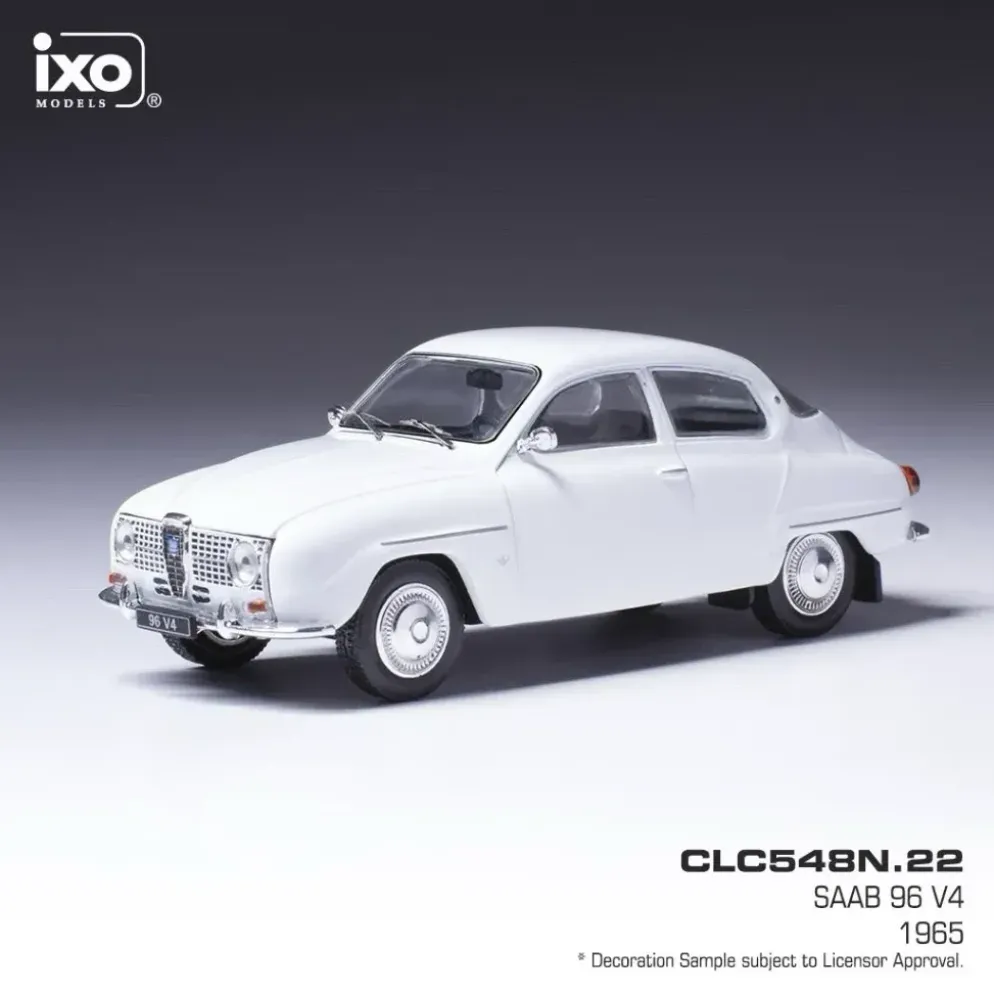 Saab 96 V4 - 1968 - Vit - Ixo Models - 1:43