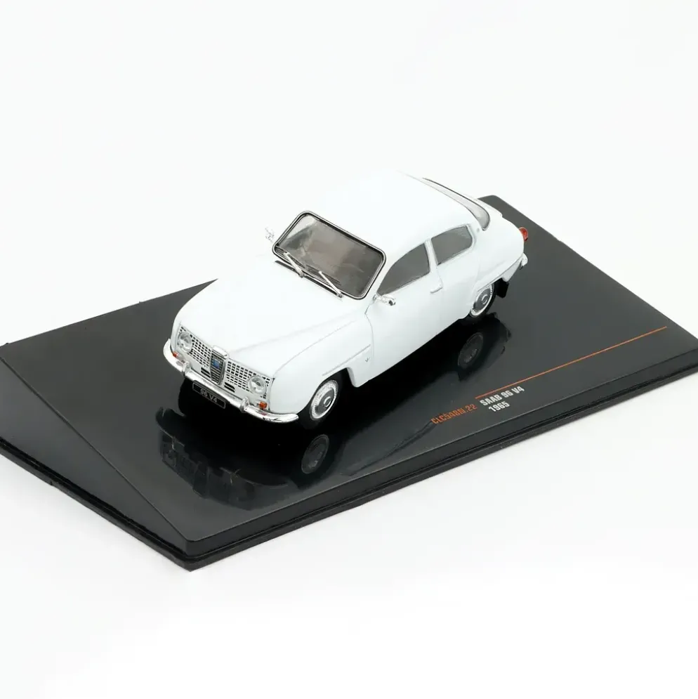 Saab 96 V4 - 1968 - Vit - Ixo Models - 1:43