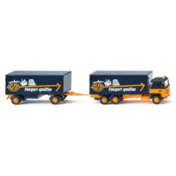 Scania 111 med trailer - ASG - Wiking - 1:87