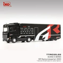 Scania S-series (GR Racing Transporter) - Toyota Gazoo Racing - Ixo Models - 1:43