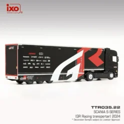 Scania S-series (GR Racing Transporter) - Toyota Gazoo Racing - Ixo Models - 1:43