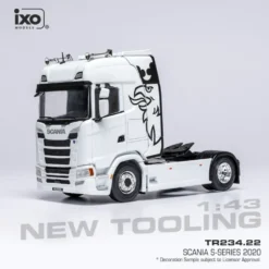 Scania S 500 4x2 (S-Series) - Dragbil - 2020 - Vit - Ixo Models - 1:43