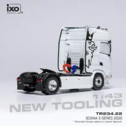 Scania S 500 4x2 (S-Series) - Dragbil - 2020 - Vit - Ixo Models - 1:43