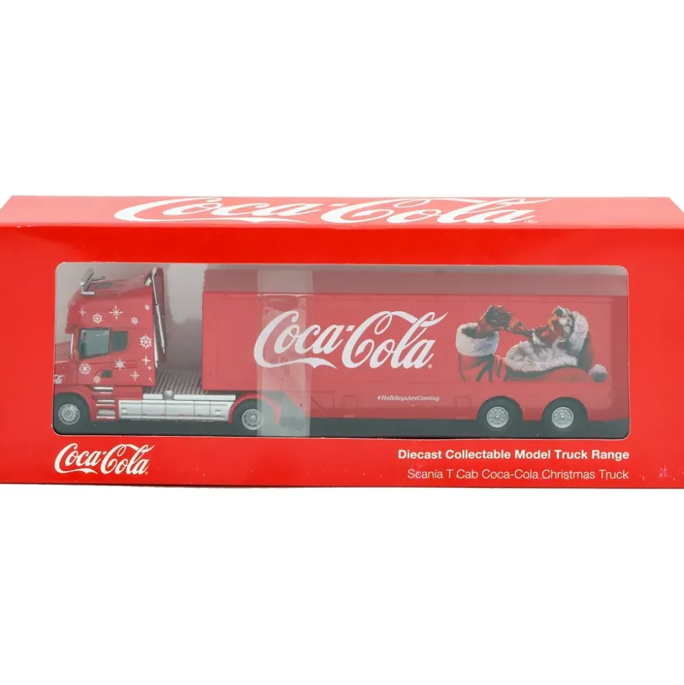 Scania T Cab - Coca-Cola Christmas Truck - Oxford - 1:76