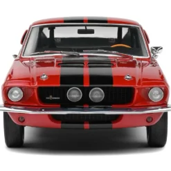 Shelby GT500 - Röd / Svart - 1967 - Solido - 1:18