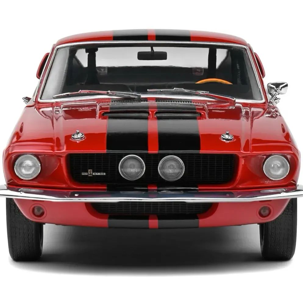 Shelby GT500 - Röd / Svart - 1967 - Solido - 1:18