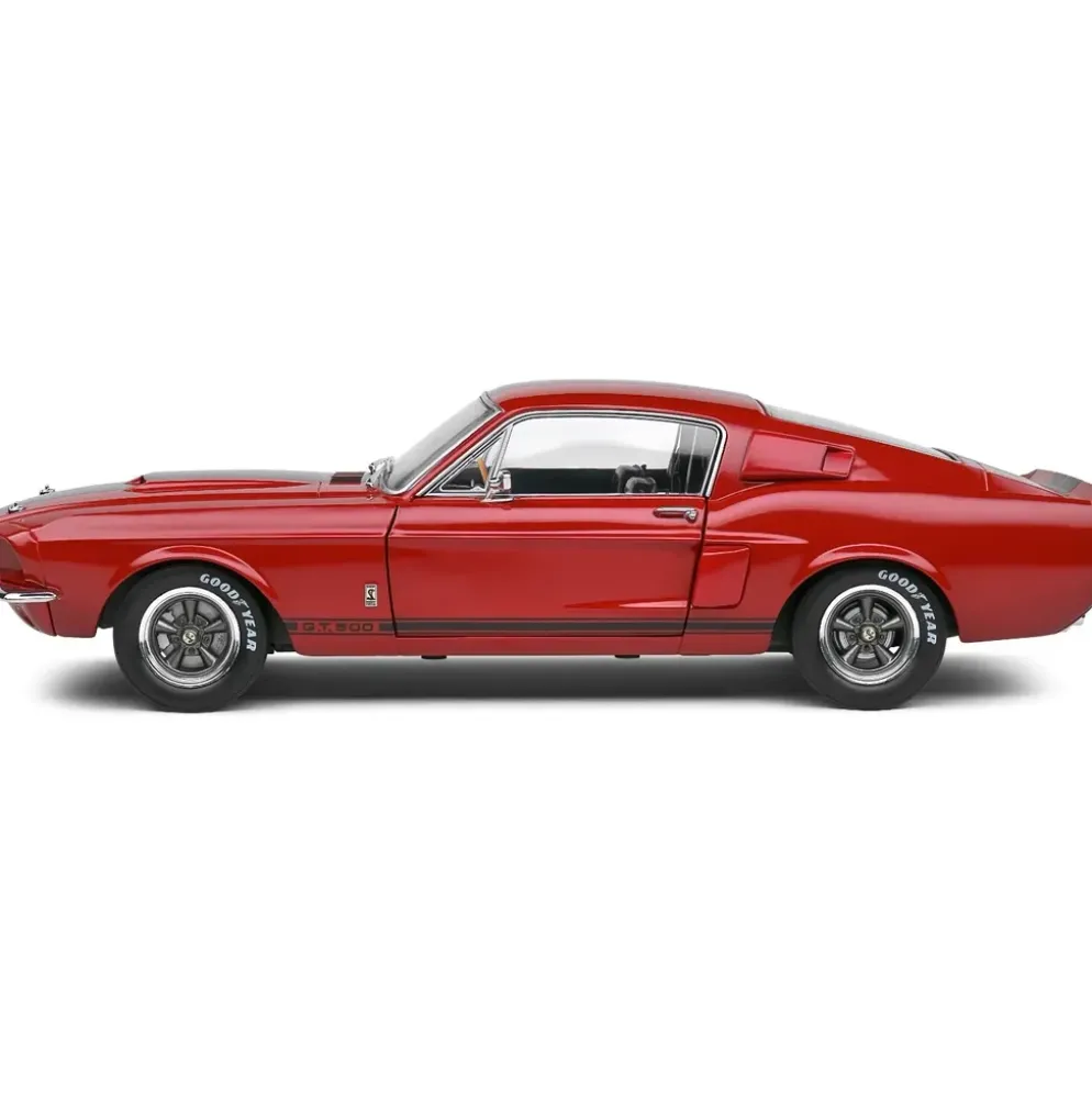 Shelby GT500 - Röd / Svart - 1967 - Solido - 1:18