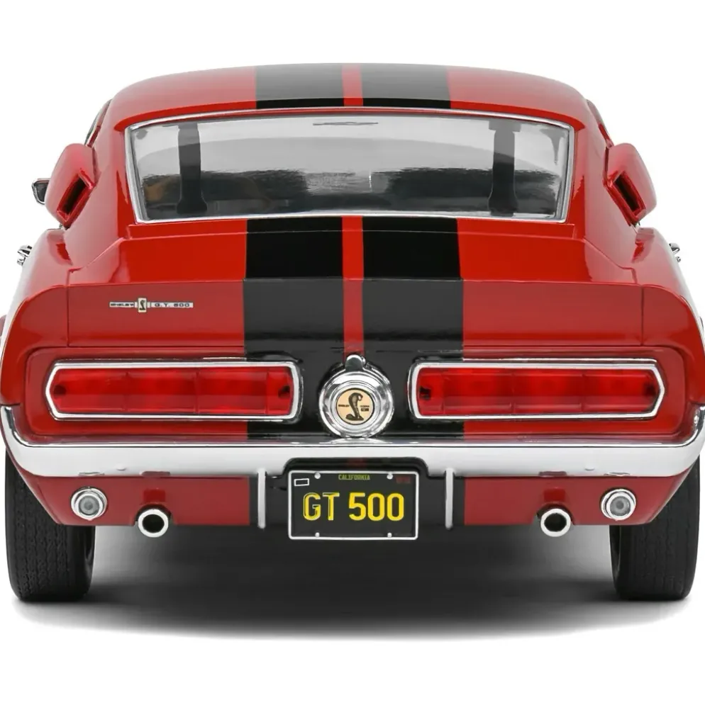 Shelby GT500 - Röd / Svart - 1967 - Solido - 1:18