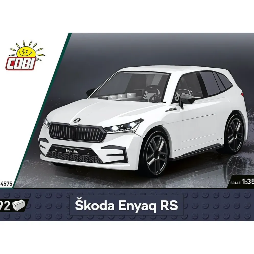 Skoda Enyaq RS - Vit - Klossbyggmodell - 24575 - COBI - 1:35