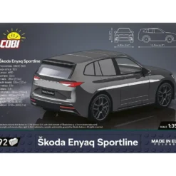 Skoda Enyaq Sportline - Grå - Klossbyggmodell - 24576 - COBI - 1:35