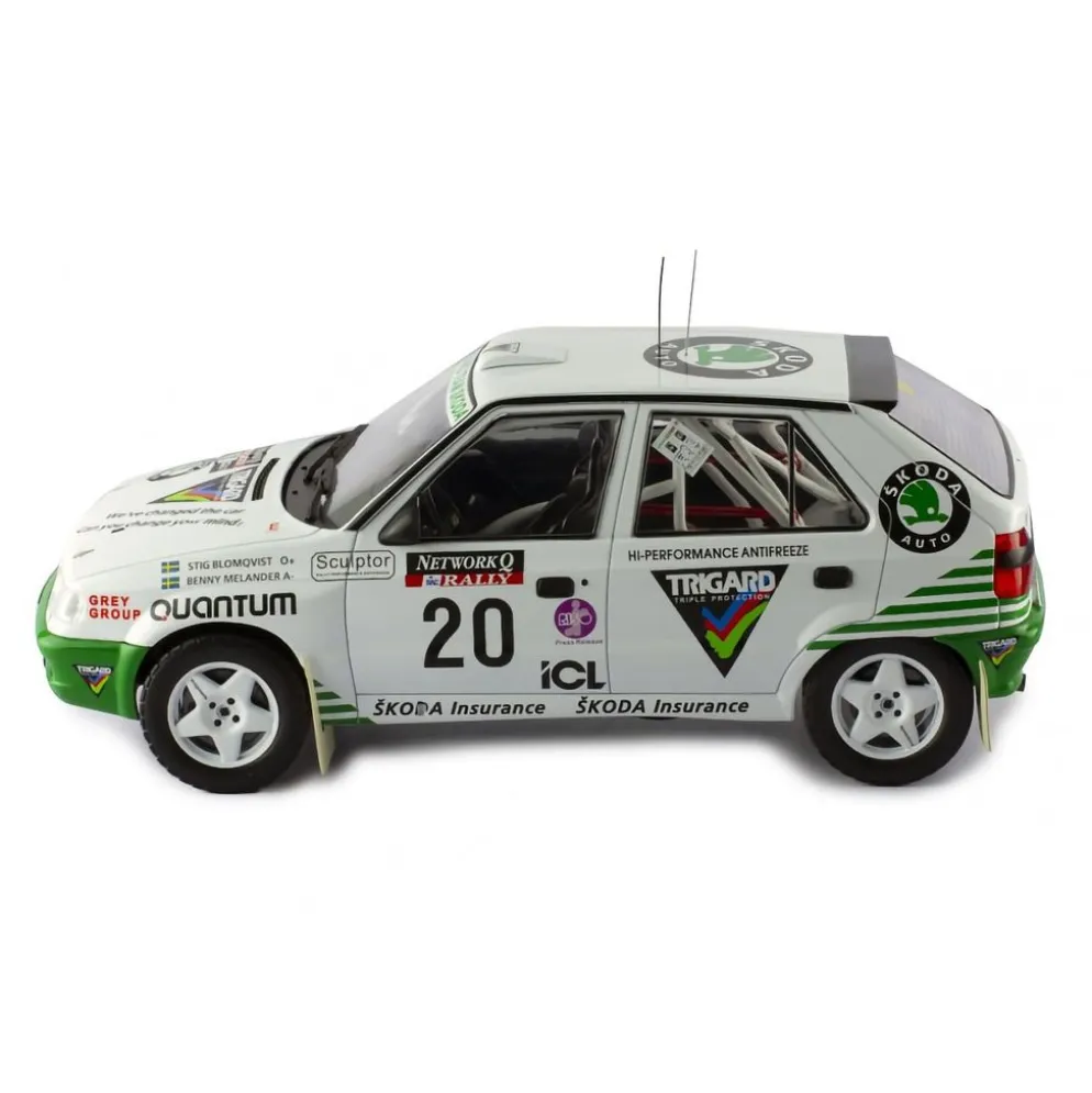 Skoda Felicia - S.Blomqvist - B.Melander - Ixo Models - 1:18