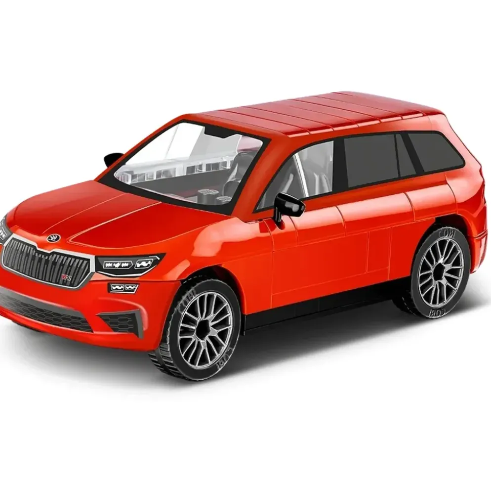 Skoda Kodiaq VRS - Röd - Klossbyggmodell - 24584 - COBI - 1:35