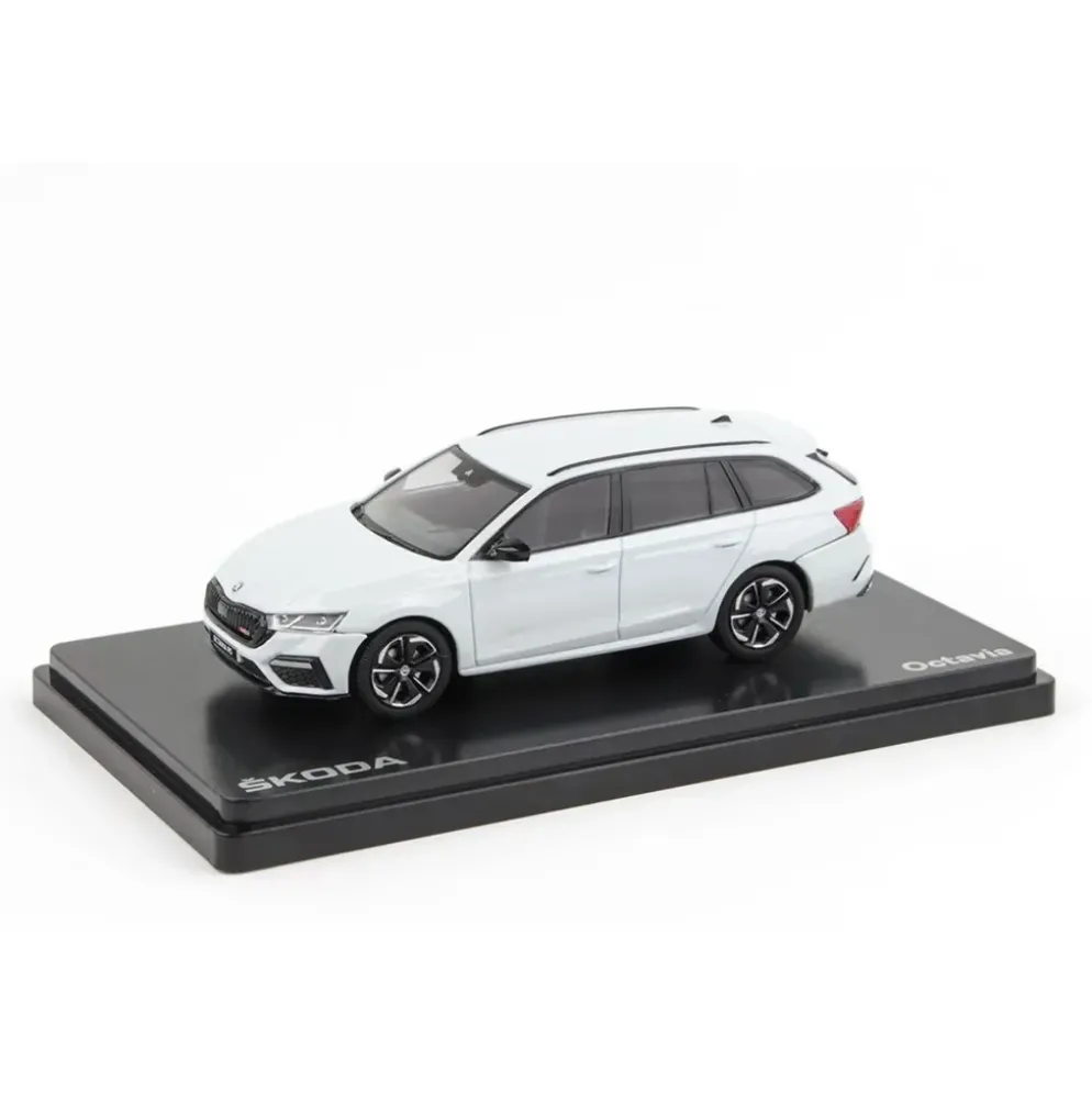Skoda Octavia IV Combi RS 2020 - Vit - Abrex - 1:43