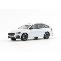 Skoda Octavia IV Combi RS 2020 - Vit - Abrex - 1:43