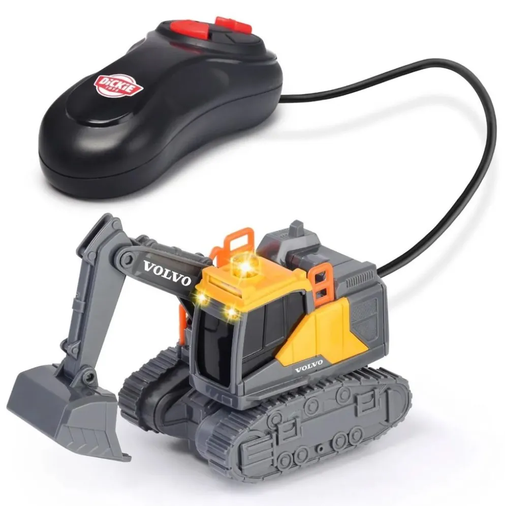 Sladdstyrd grävmaskin - Mini Excavator - Dickie Toys