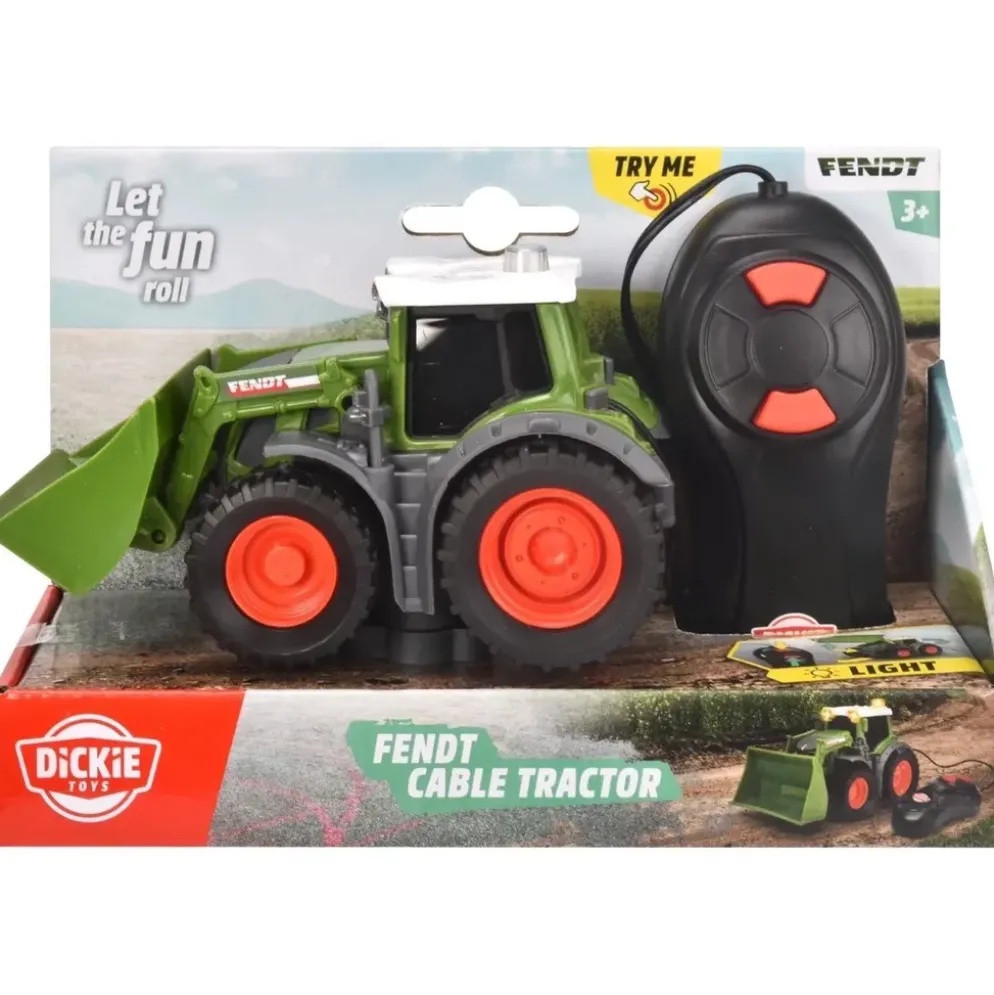 Sladdstyrd traktor - Fendt Cable Tractor - Dickie Toys