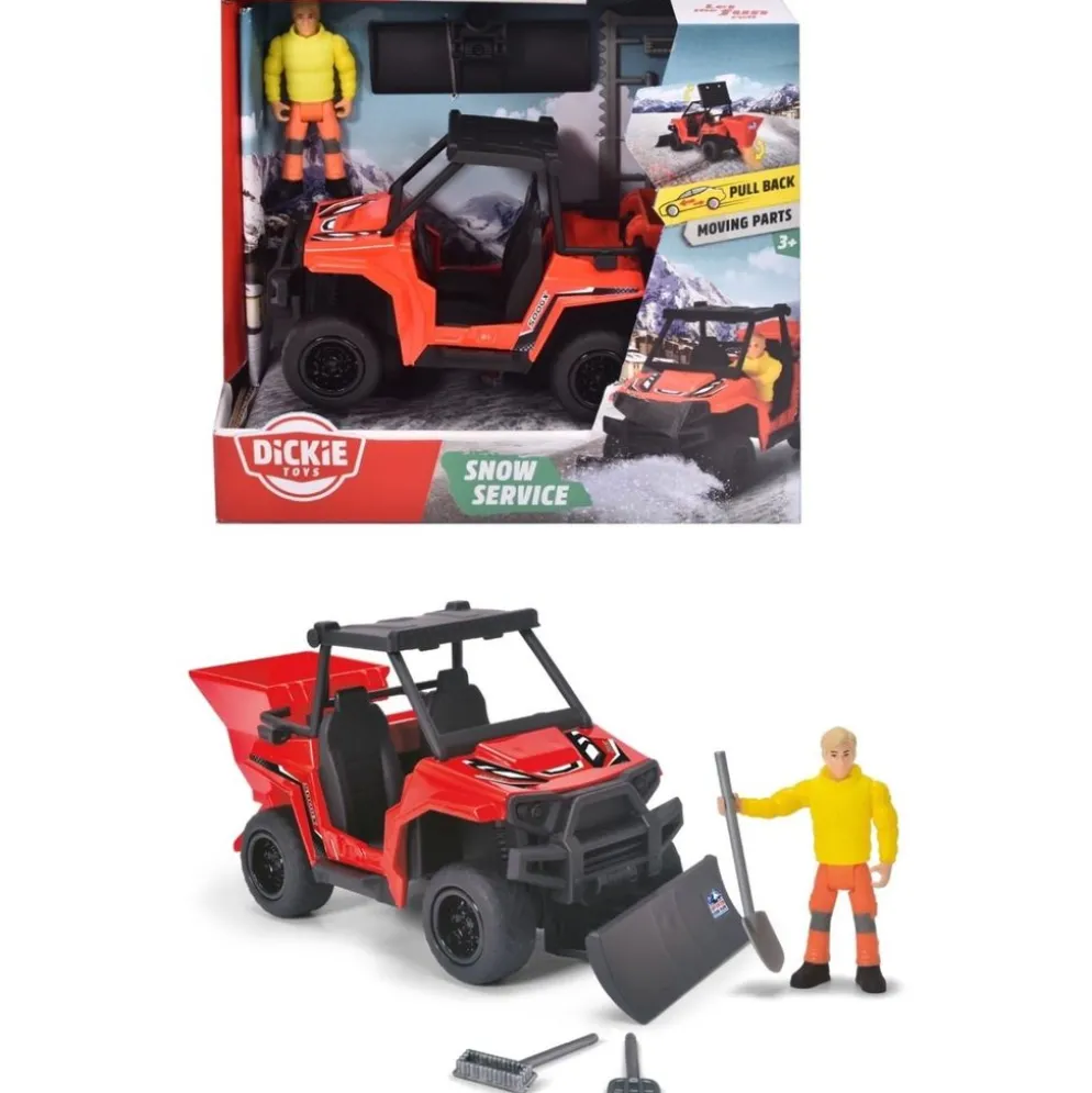 Snow Service - Snöröjningsfordon - Dickie Toys