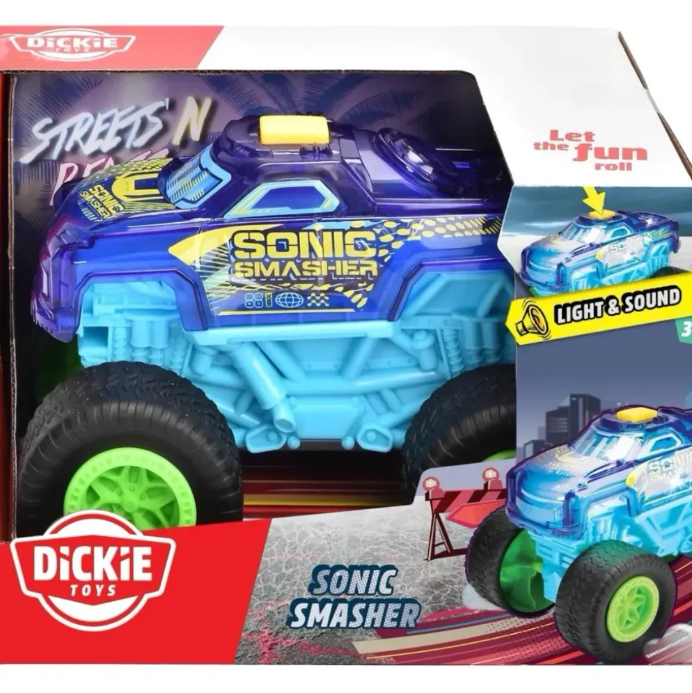 Sonic Smasher - Ljud och Ljus - Dickie Toys - 17 cm