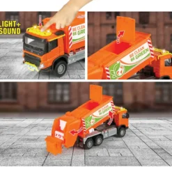 Sopbil Volvo Truck Garbage Collector Majorette Grand Series