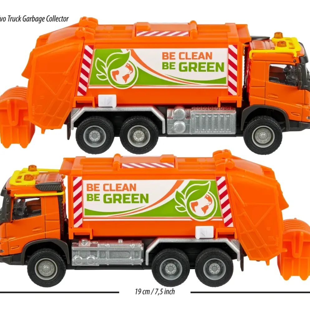 Sopbil Volvo Truck Garbage Collector Majorette Grand Series