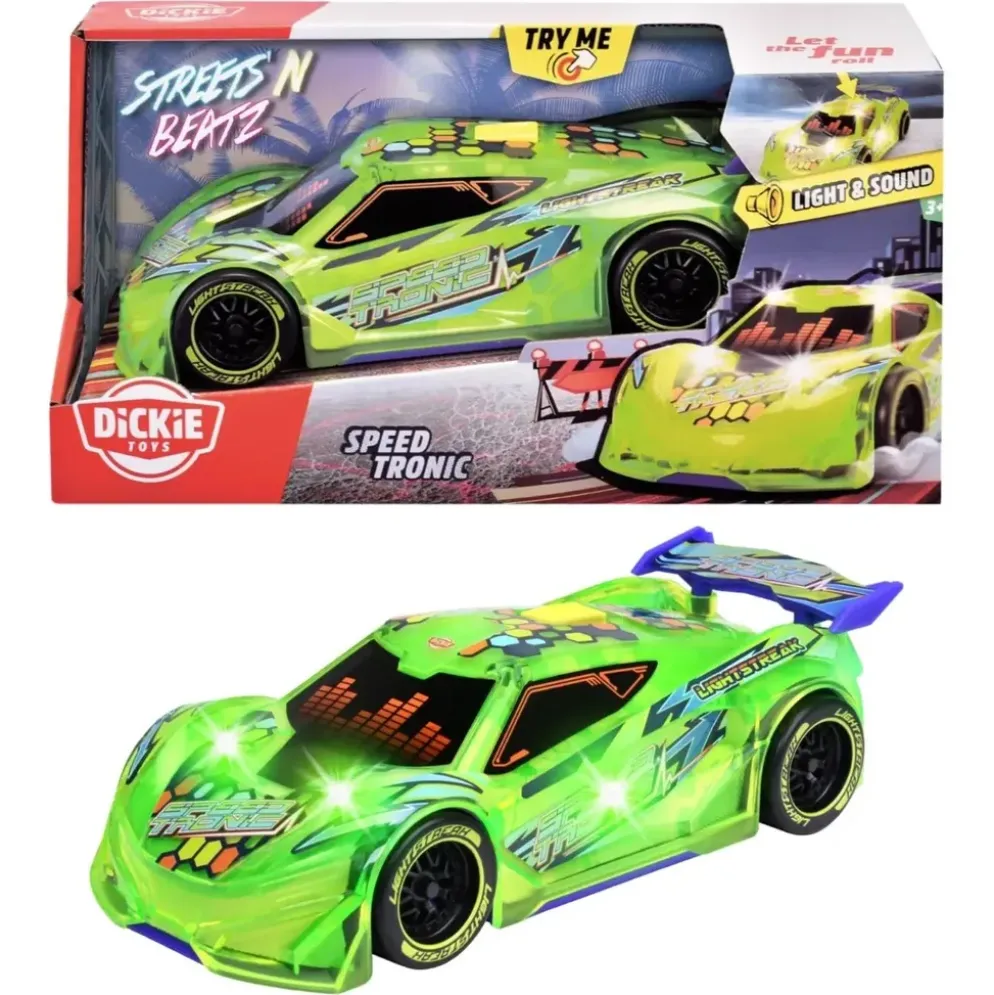 Speed Tronic - Streets 'N Beatz - Grön - Dickie Toys