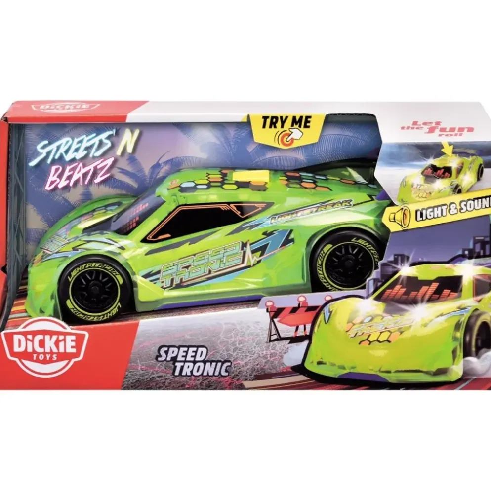 Speed Tronic - Streets 'N Beatz - Grön - Dickie Toys
