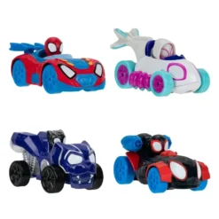 Spidey and his Amazing Friends - 4-pack Leksaksbilar
