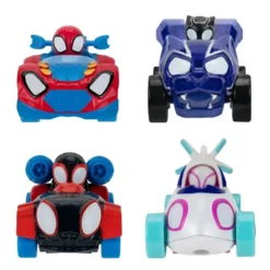 Spidey and his Amazing Friends - 4-pack Leksaksbilar