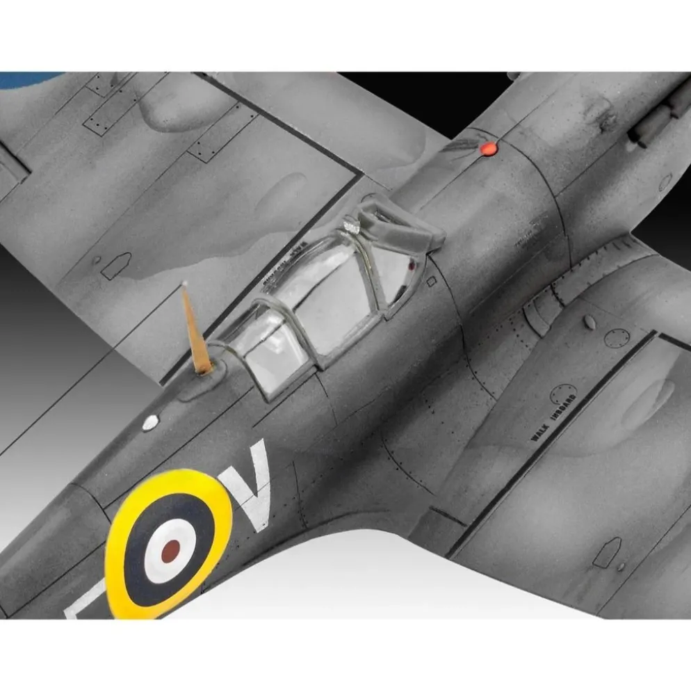 Spitfire Mk.IIa - Modell inkl färg - 63953 - Revell - 1:72
